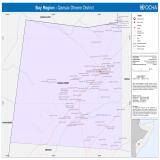 Bay Region - Qansax Dheere District Reference Map PDF