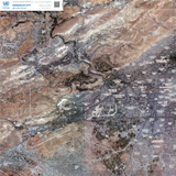 Damascus City/Satellite Map