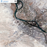 Deir-ez-Zor City/Satellite Map